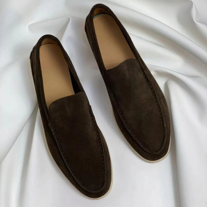 ALVERO SUEDE LOAFERS