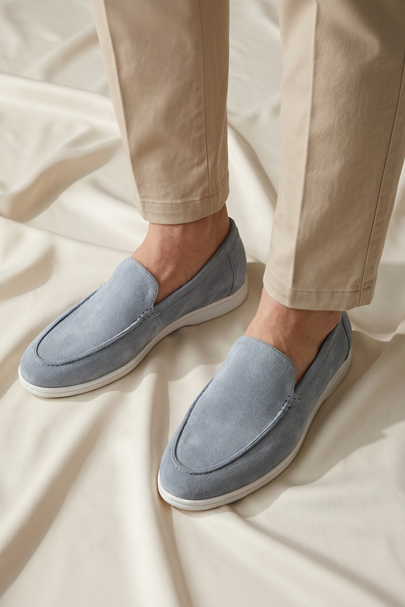 ALVERO SUEDE LOAFERS