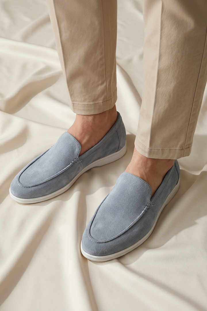 ALVERO SUEDE LOAFERS